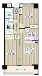 ソシア千歳烏山の物件間取画像